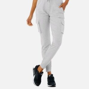 Alo Yoga Unwind Cargo Gray Jogger Sweats - Sz XS